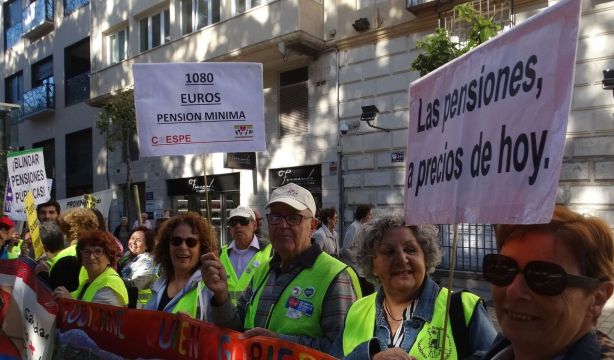 COESPE: "No a la privatización de las pensiones públicas"