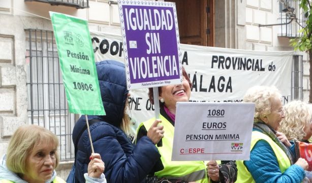 La Comisión Mujer de COESPE pide firmas contra la brecha en pensiones