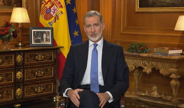 EuropaPress 5655369 rey felipe vi ofrece tradicional discurso nochebuena zarzuela madrid espana