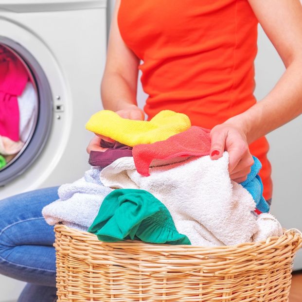 Ropa blanca desteñida