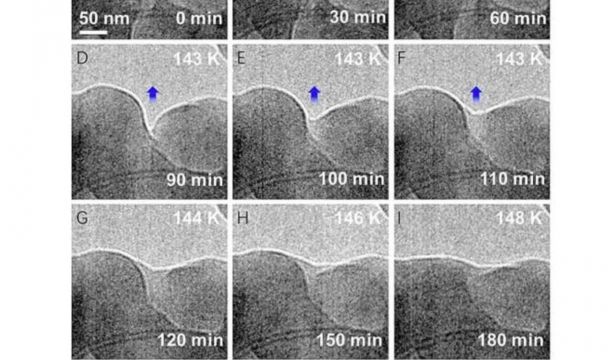 El hielo se deshace al subir la temperatura, aun estando fuertemente congelado (Europa Press)