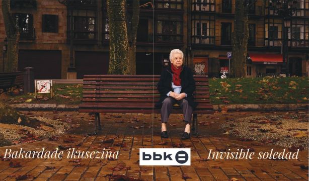 La escultura 'Invisible Soledad' sigue concienciando sobre este problema. Foto: Europa Press