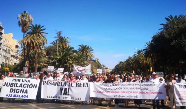 Abogados y procuradores se manifestarán en Madrid para denunciar sus "pensiones irrisorias"