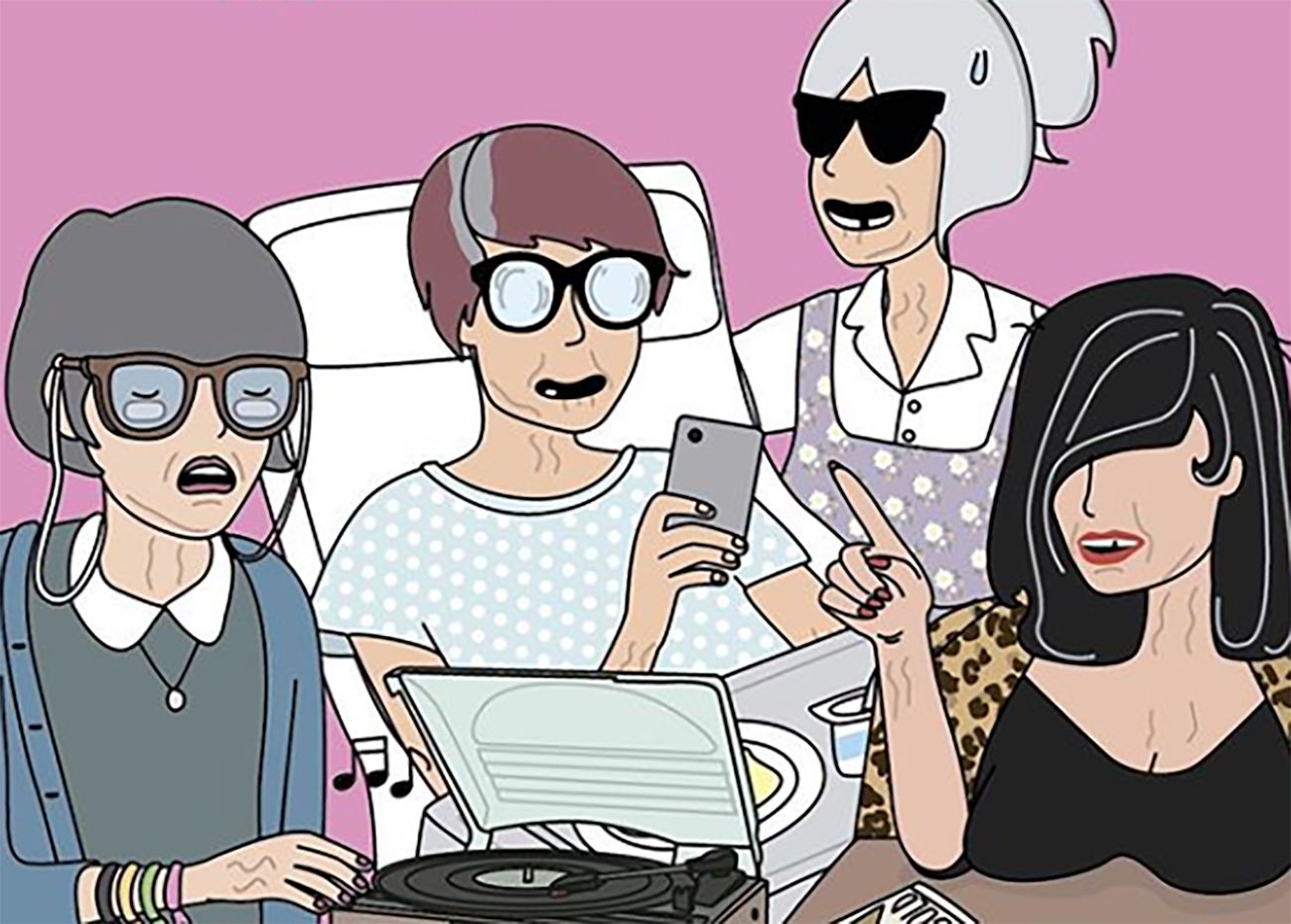 Moderna de Pueblo se imagina a las abuelas del futuro