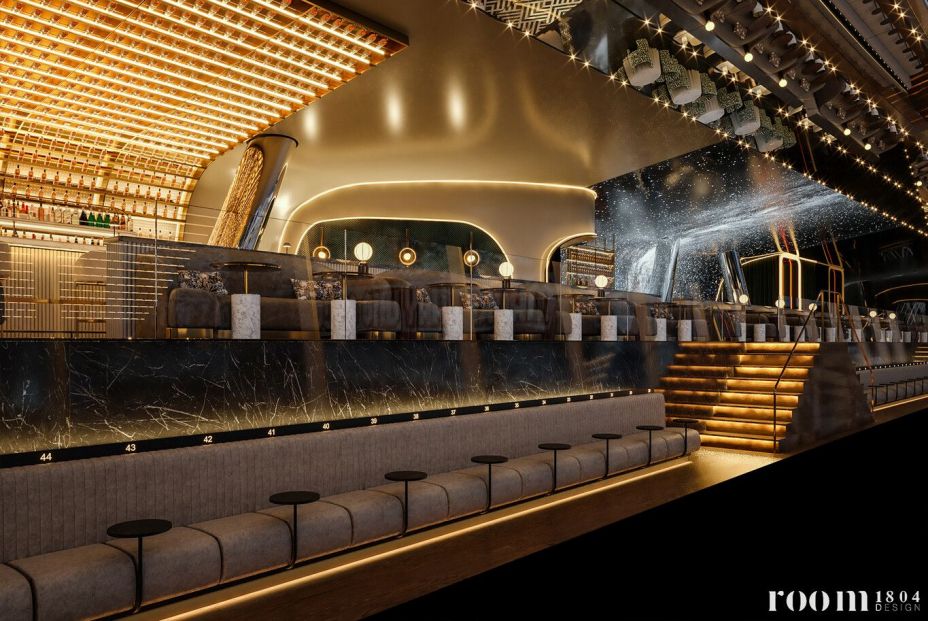 Desde palco privado, hasta rincón para encuentros más personales Desde palco privado, hasta rincón para encuentros más personales