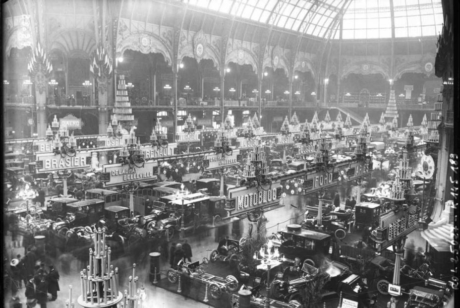 Salón del automovil París 1912