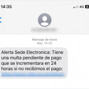 Cuidado con esta supuesta multa de la DGT: es una estafa Cuidado con esta supuesta multa de la DGT: es una estafa