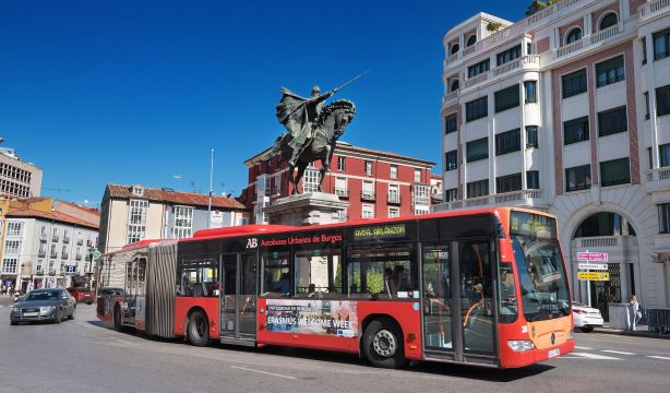 Los autobuses urbanos de Burgos serán gratuitos para mayores de 65 años