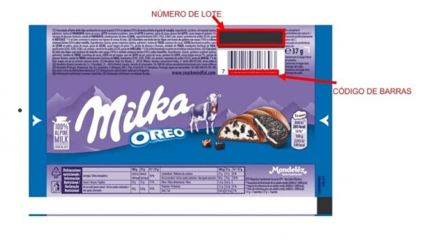 Alerta sanitaria por fragmentos de plástico en barritas de chocolate Milka
