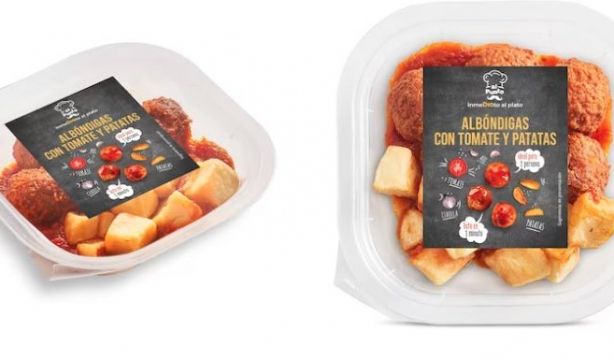 Albóndigas con tomate y patatas de Dia al punto Albóndigas con tomate y patatas de Dia al punto