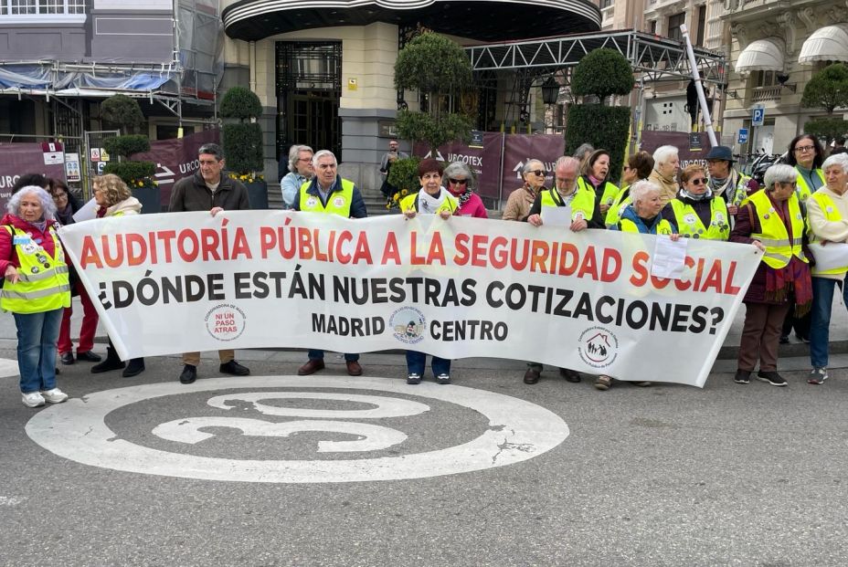 auditoria coespe protesta congreso madrid