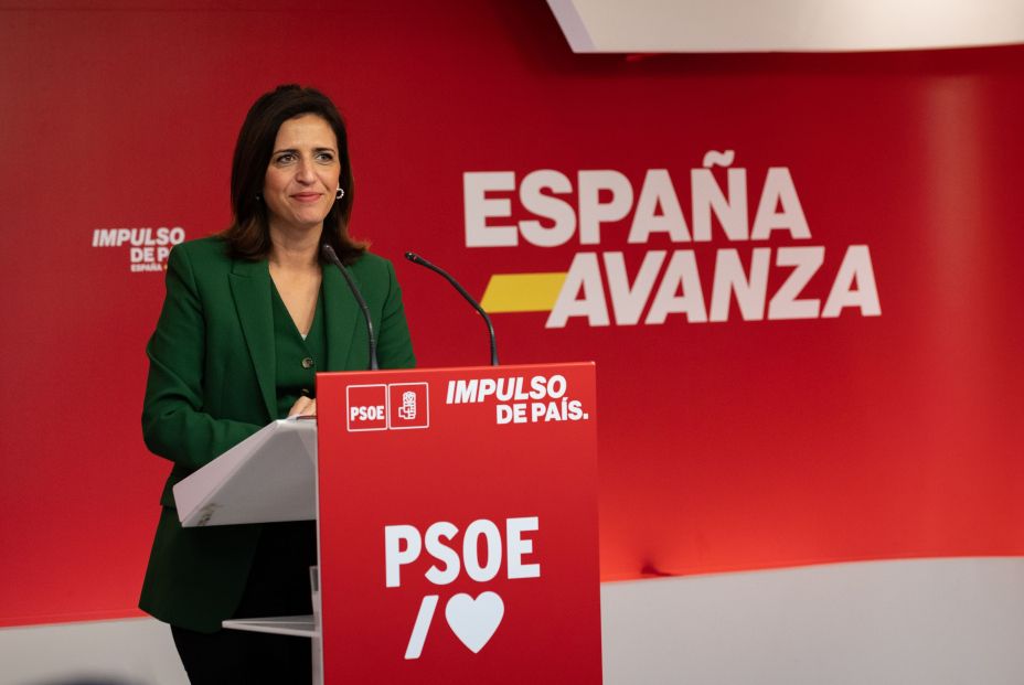 La portavoz del PSOE, Esther Peña La portavoz del PSOE, Esther Peña