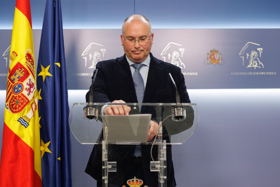 El portavoz del Grupo Popular en el Congreso, Miguel Tellado El portavoz del Grupo Popular en el Congreso, Miguel Tellado