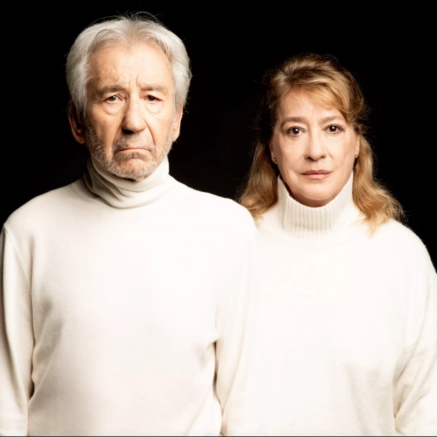 ‘La colección’: la nueva obra de Juan Mayorga y José Sacristán llega al Teatro de la Abadía. Jose Sacristan y Ana Marzoa, La Colección. Teatro de la Abadía