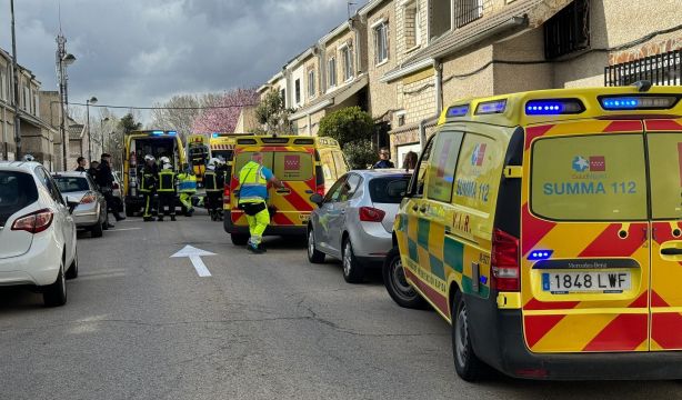 Muere un hombre electrocutado en una papelería de Madrid