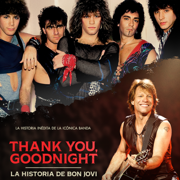 ‘Thank you, goodnight’ : la historia de Bon Jovi llega a Disney+ . Poster Oficial serie Bon Jovi. Disney prensa ‘Thank you, goodnight’ : la historia de Bon Jovi llega a Disney+ . Poster Oficial serie Bon Jovi. Disney prensa
