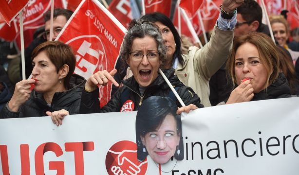 Los bancos afrontan este viernes la primera huelga en 40 años. Foto: EuropaPress