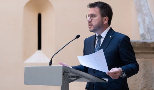 Aragonès plantea los términos del referéndum: "¿Quiere que Cataluña sea un Estado independiente?"