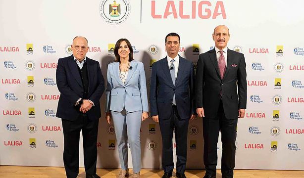 LALIGA valora positivamente el éxito de su proyecto para impulsar el fútbol profesional en Iraq