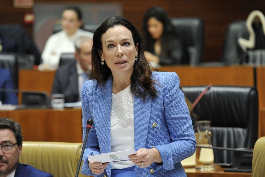 La consejera de Salud y Servicios Sociales de la Junta de Extremadura, Sara García Espada La consejera de Salud y Servicios Sociales de la Junta de Extremadura, Sara García Espada