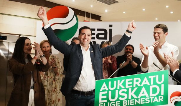 EuropaPress 5906640 candidato pnv lehendakari imanol pradales finalizar jornada electoral
