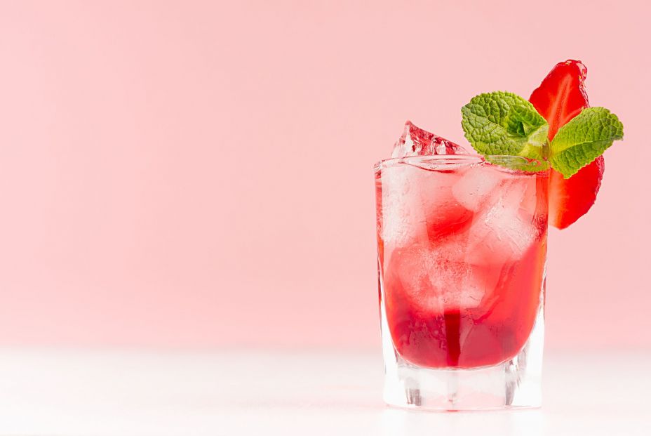 Limonada de fresa Limonada de fresa