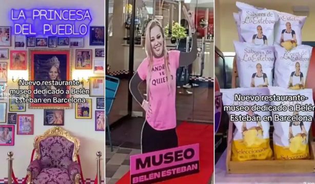 "Andreíta, cómete el pollo": así es el restaurante-museo dedicado a Belén Esteban en Barcelona