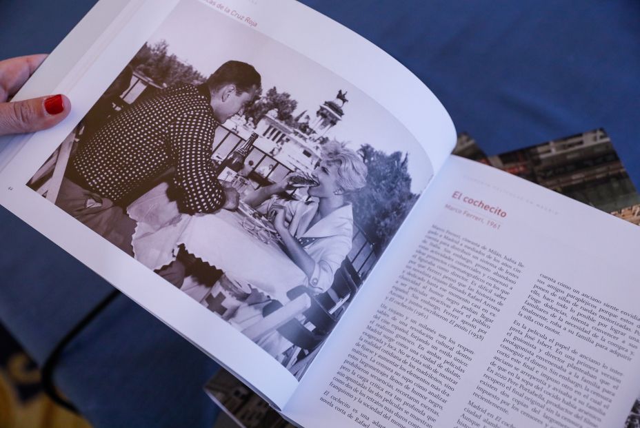 'Madrid desde el cine’ : un recorrido cinematográfico por la capital en más de 200 páginas. Fuente, Ayuntamiento de Madrid