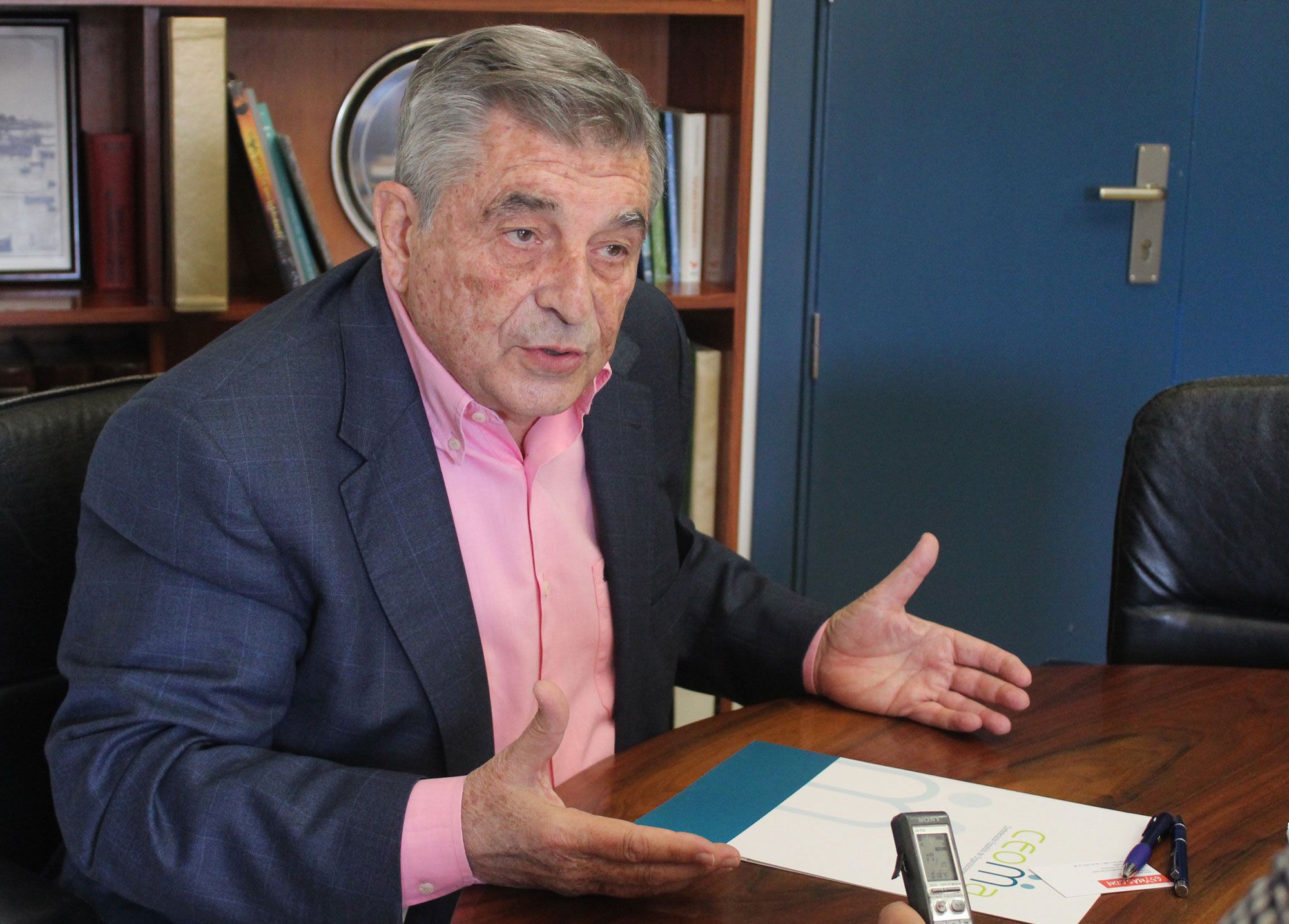 Juan Manuel Martínez, presidente de CEOMA: Evitar la discriminación de las personas mayores es misión de todos. Foto: Pablo Recio