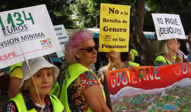 Las mujeres cobran una pensión de jubilación hasta un 30% más baja que la de los hombres