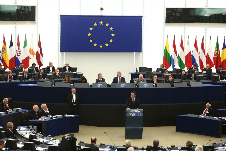 EuropaPress 1839072 presidente gobierno pedro sanchez intervencion pleno parlamento europe EuropaPress 1839072 presidente gobierno pedro sanchez intervencion pleno parlamento europe