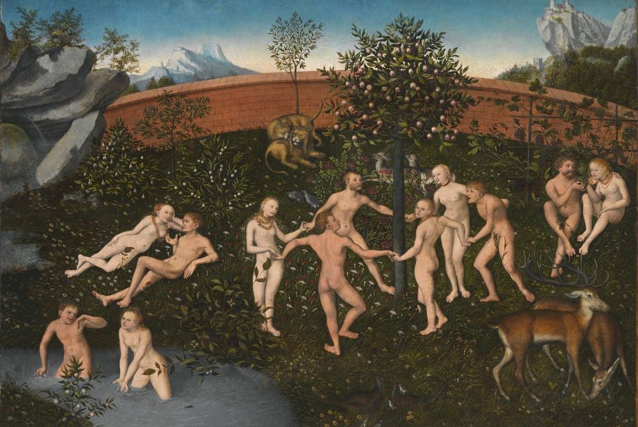 Lucas Cranach d.Ä. Das Goldene Zeitalter (Alte Pinakothek)