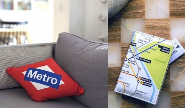 Los artículos más vendidos en la tienda oficial de Metro de Madrid