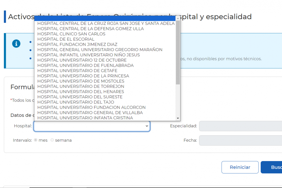 Cómo consultar la lista de espera para operarse en Madrid (Comunidad de Madrid) Cómo consultar la lista de espera para operarse en Madrid (Comunidad de Madrid)
