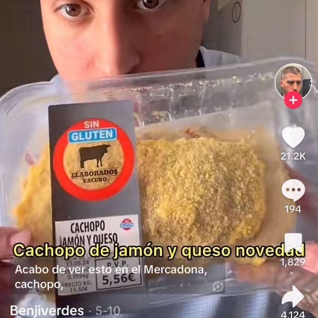 El nuevo producto de Mercadona: cachopo asturiano