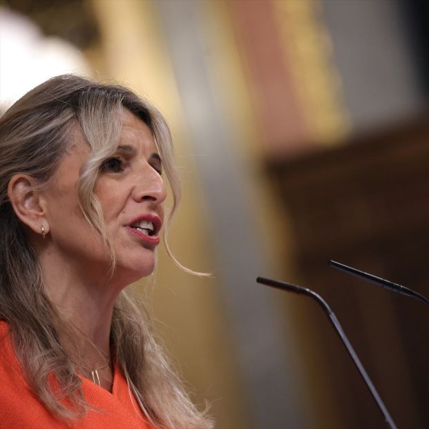 Yolanda Díaz: "Una persona que cuida no puede trabajar hasta los 67 años"