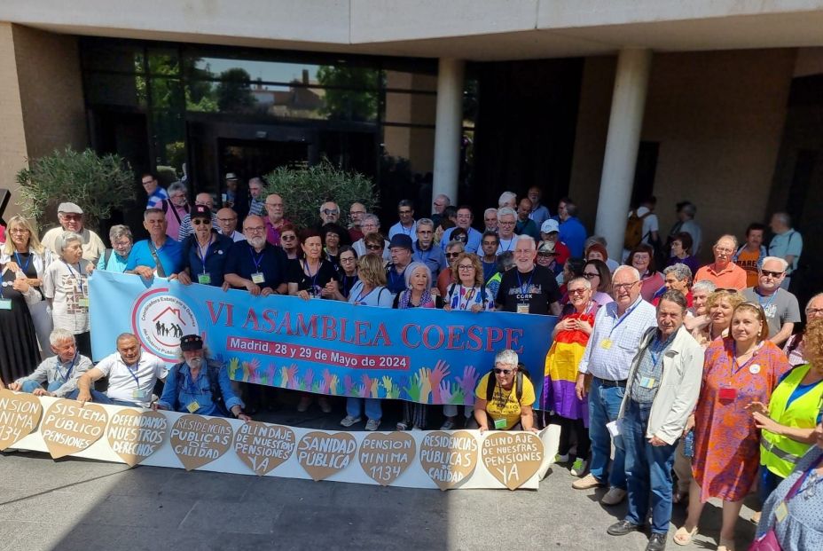 Coespe convoca una gran marcha por las pensiones en Madrid Coespe convoca una gran marcha por las pensiones en Madrid