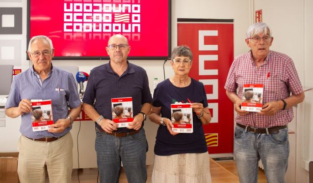 Las medidas de CCOO Aragón para mejorar la calidad de vida de los mayores de la región (Europa Press)