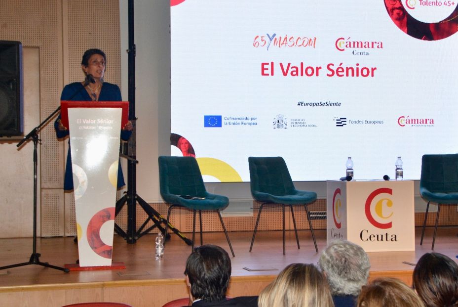 Consejera Hacienda Ceuta jornada 65ymas Consejera Hacienda Ceuta jornada 65ymas