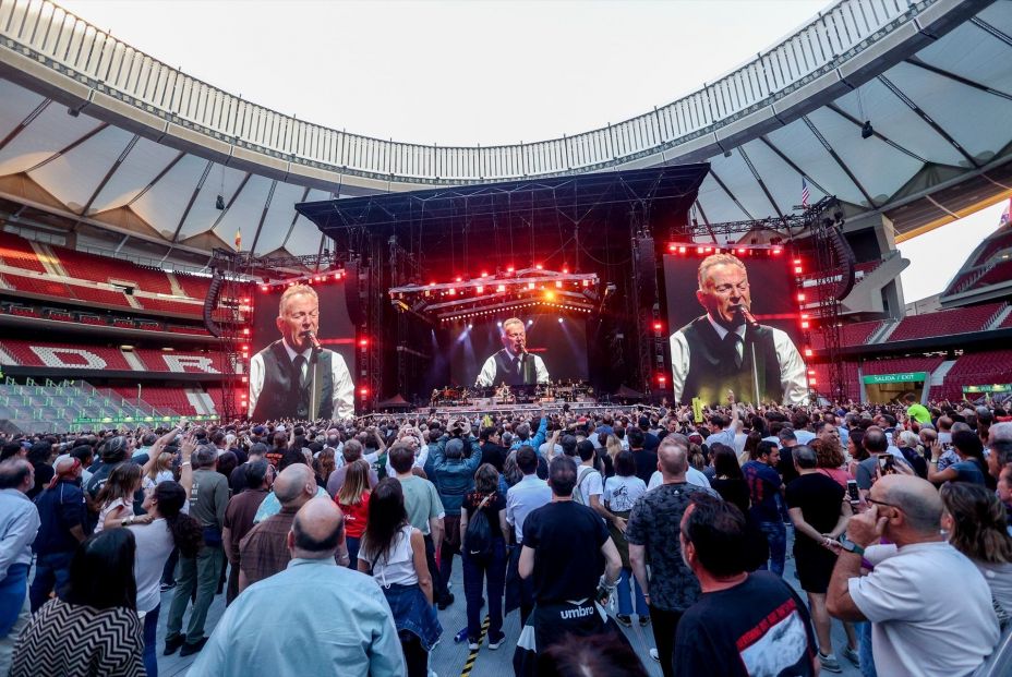 Bruce Springsteen se presenta en Madrid como un superviviente con mucho rock que ofrecer Bruce Springsteen se presenta en Madrid como un superviviente con mucho rock que ofrecer