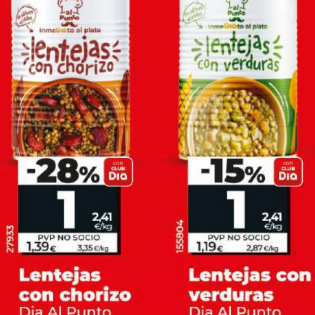 5 novedades de Dia para los mayores (Dia) 5 novedades de Dia para los mayores (Dia)