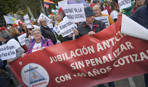 Asjubi40 se manifestará el 25 de octubre "contra los recortes y la cadena perpetua en pensiones"