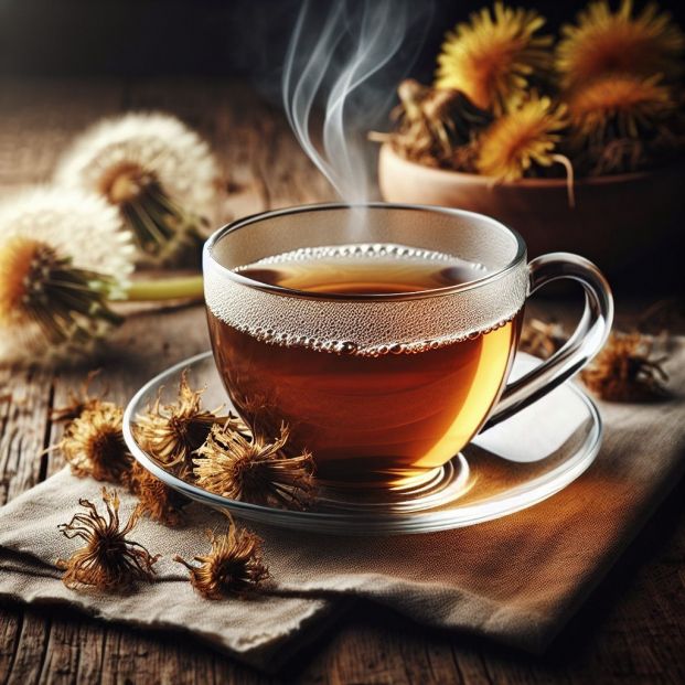 Té de diente de león Té de diente de león