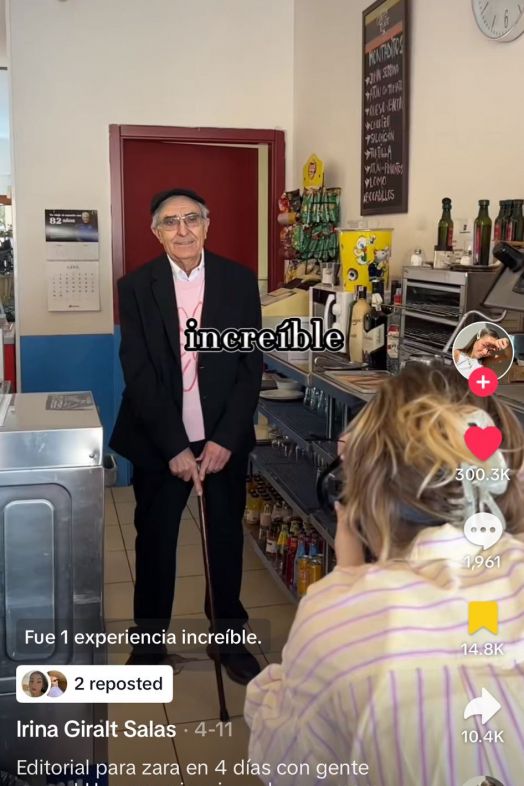 No hay edad para la moda en esta editorial con ropa de Zara (Irina Giralt)