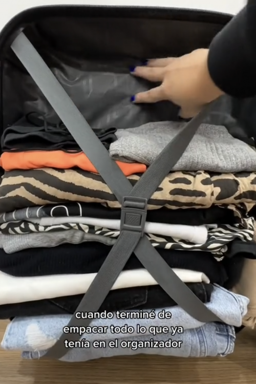 ¿Vas a viajar? con este truco podrás meter más ropa en la maleta