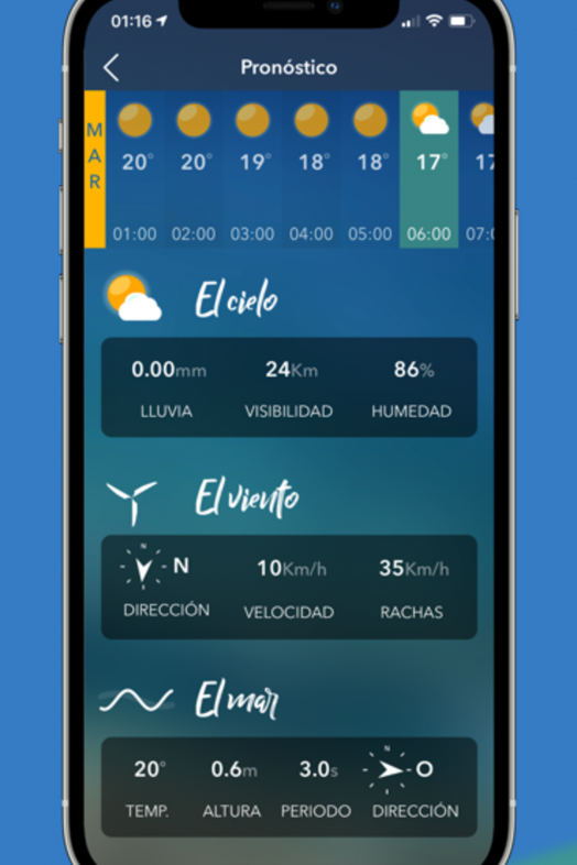 Las mejores apps para conocer el estado del mar. IPlaya.es