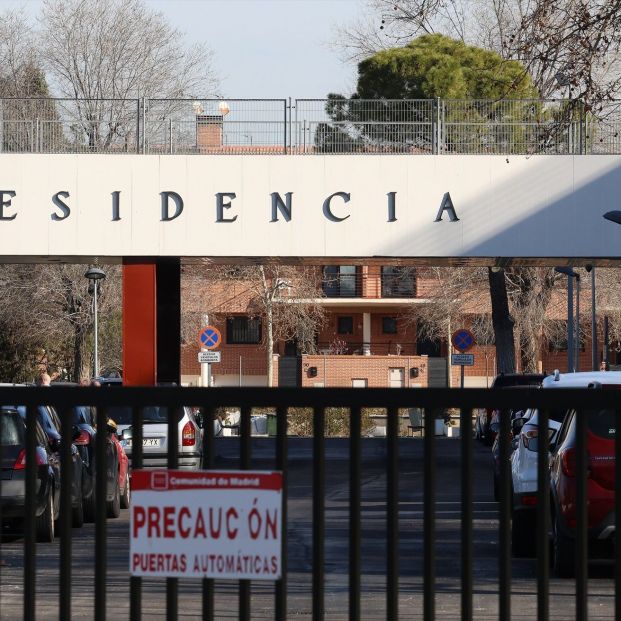 EuropaPress 5049674 fachada residencia francisco vitoria 13 marzo 2023 alcala henares madrid