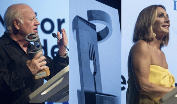 Juan Echanove, emocionado al recibir un galardón nacional de gastronomía