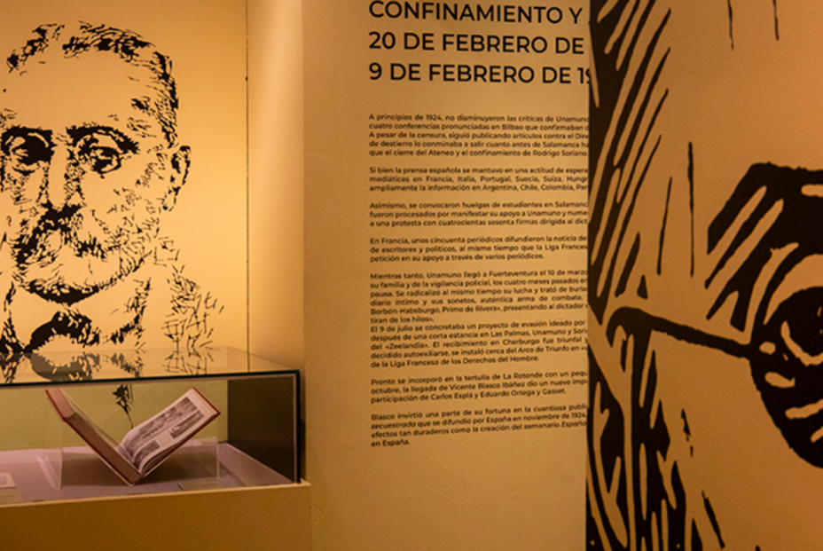 La Biblioteca Nacional expone hasta el 8 de diciembre la única grabación de voz de Miguel de Unamuno (Biblioteca Nacional) La Biblioteca Nacional expone hasta el 8 de diciembre la única grabación de voz de Miguel de Unamuno (Biblioteca Nacional)