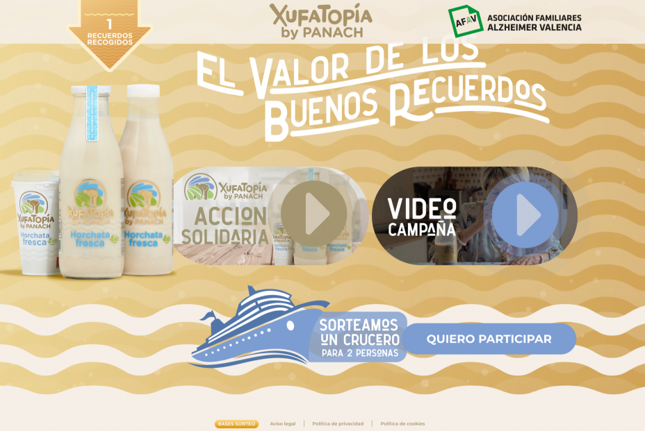 'El valor de los buenos recuerdos': un experimento para concienciar sobre el día a día del alzhéimer (Asociación Familiares Alzhéimer Valencia) 'El valor de los buenos recuerdos': un experimento para concienciar sobre el día a día del alzhéimer (Asociación Familiares Alzhéimer Valencia)